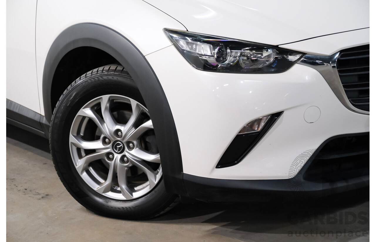 05/2019 Mazda CX-3 Maxx Sport (FWD) DK MY19 4d Wagon White Turbo Diesel 1.8L