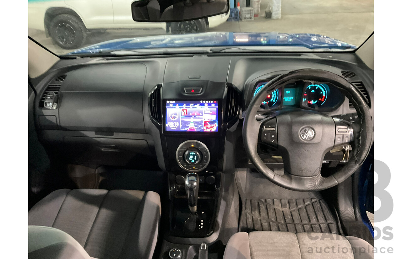 08/2015 Holden Colorado LTZ (4x4) RG MY16 Crew Cab P/Up Blue Turbo Diesel 2.8L