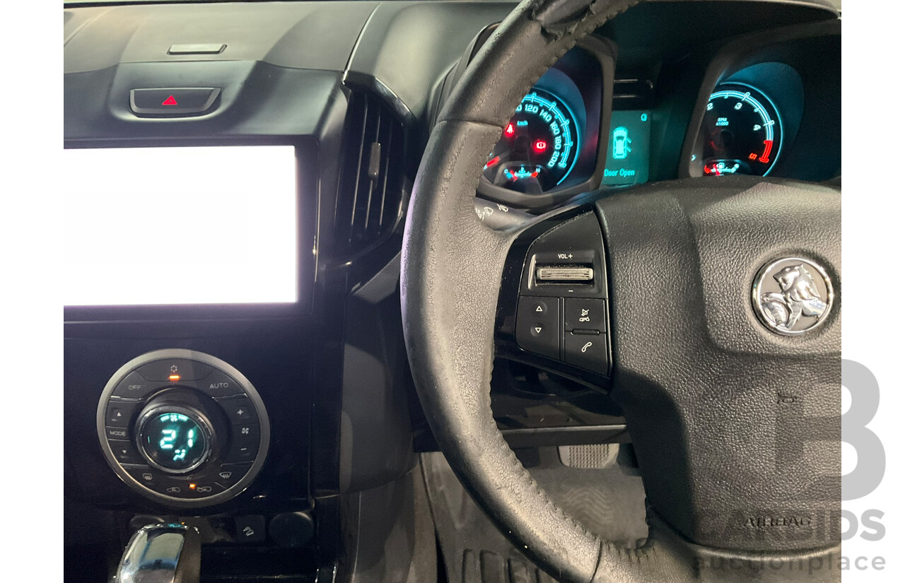 08/2015 Holden Colorado LTZ (4x4) RG MY16 Crew Cab P/Up Blue Turbo Diesel 2.8L