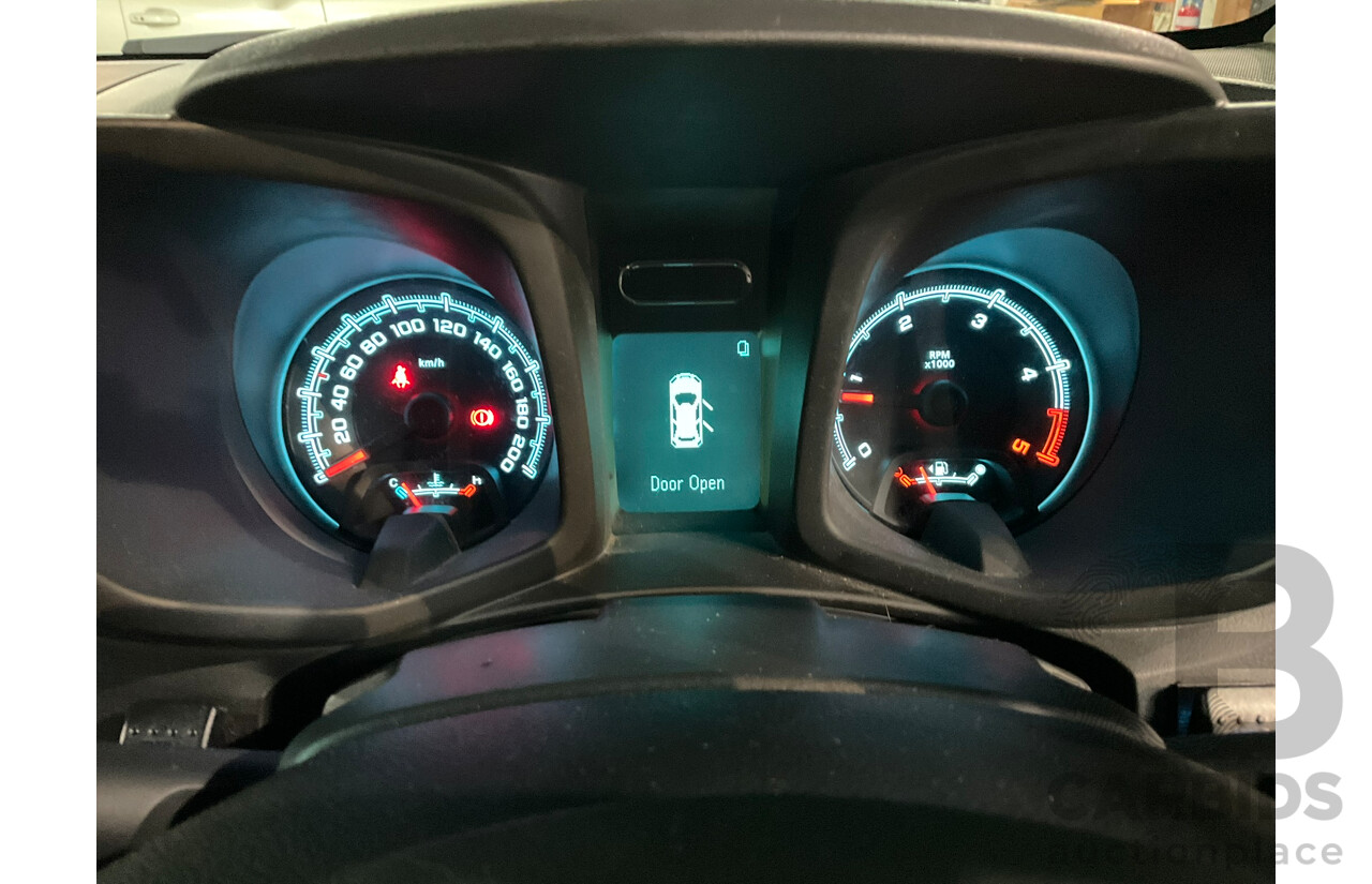08/2015 Holden Colorado LTZ (4x4) RG MY16 Crew Cab P/Up Blue Turbo Diesel 2.8L