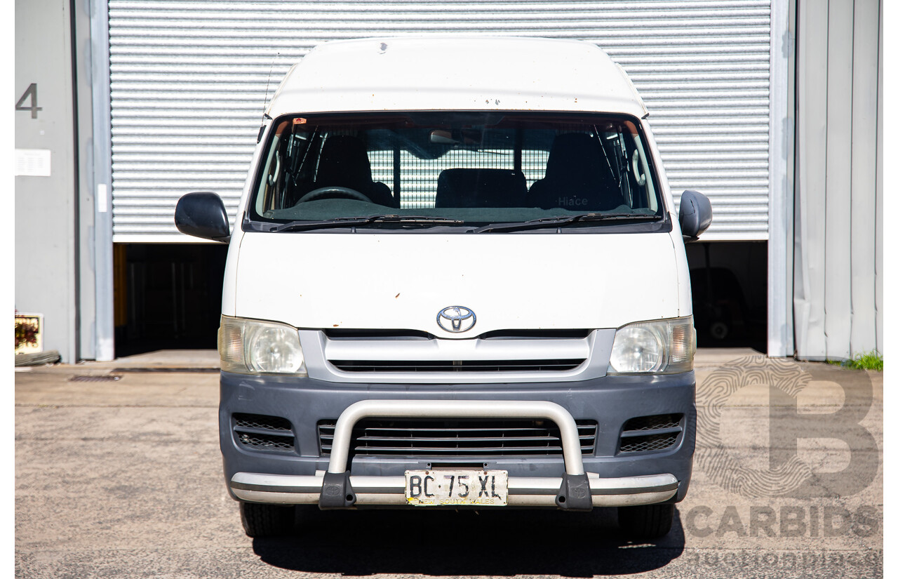 5/2006 Toyota Hiace SLWB TRH221R 4d Van Warm White 2.7L