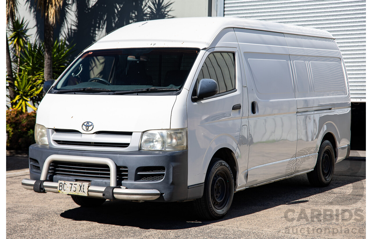 5/2006 Toyota Hiace SLWB TRH221R 4d Van Warm White 2.7L