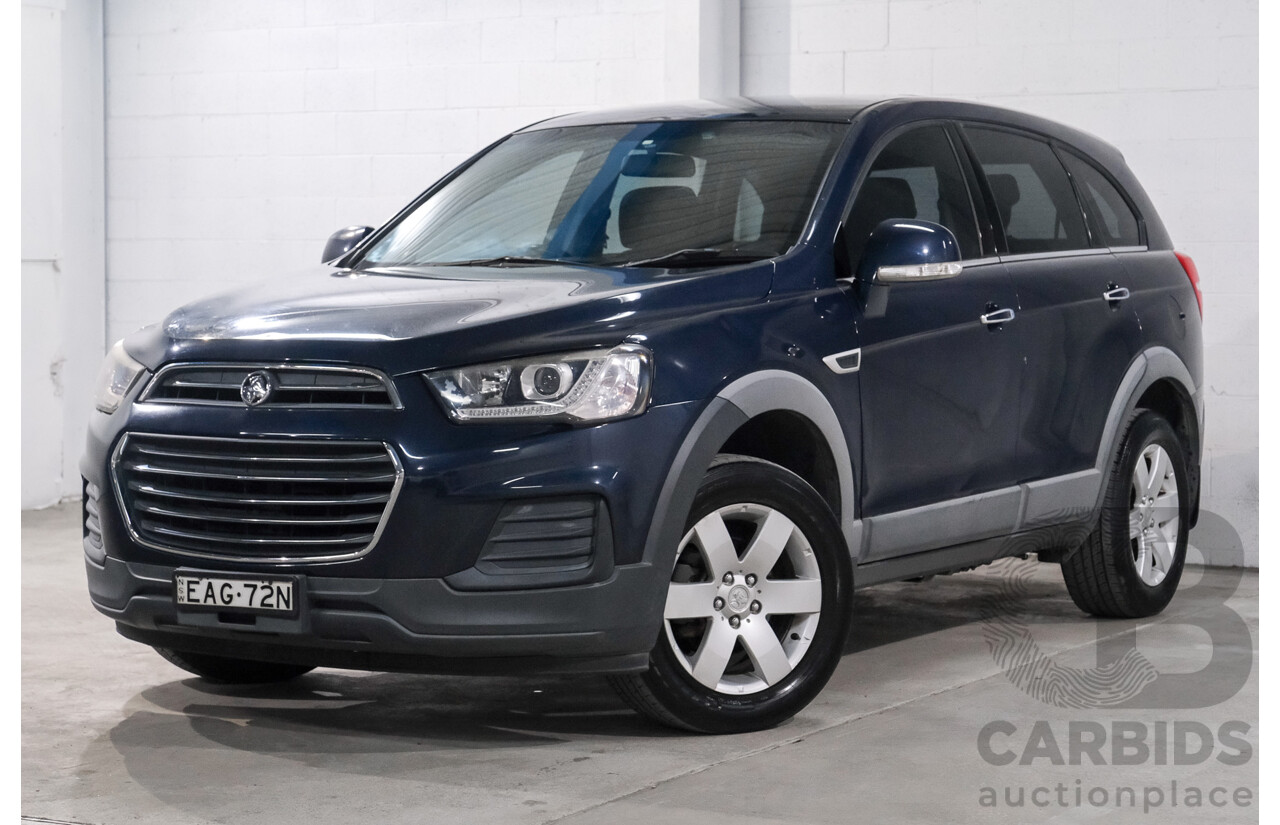 03/2016 Holden Captiva 5 LS CG MY16 4d Wagon Blue 2.4L