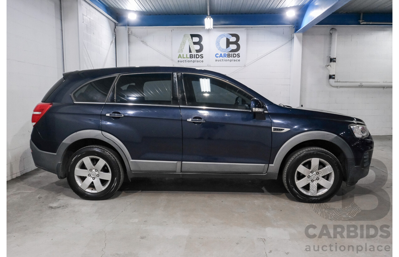 03/2016 Holden Captiva 5 LS CG MY16 4d Wagon Blue 2.4L