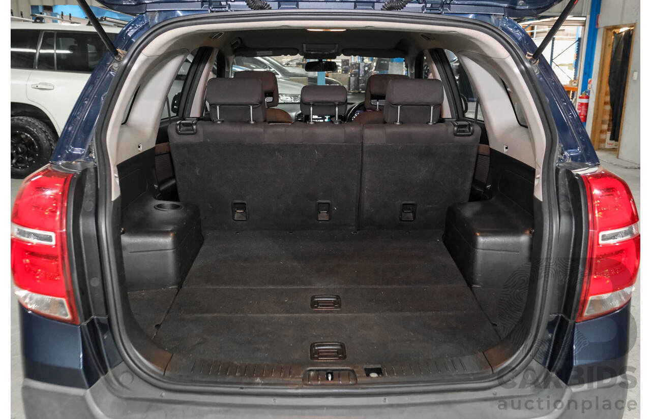 03/2016 Holden Captiva 5 LS CG MY16 4d Wagon Blue 2.4L