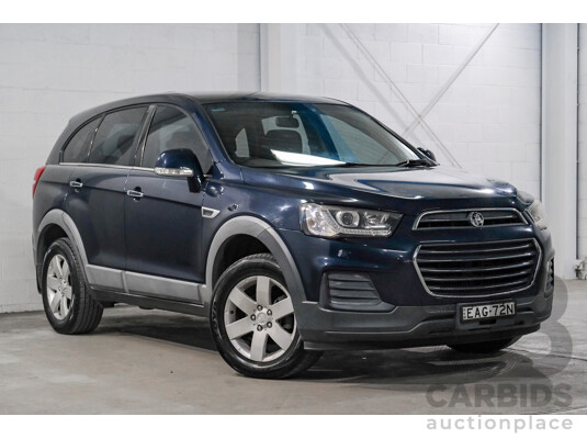 03/2016 Holden Captiva 5 LS CG MY16 4d Wagon Blue 2.4L