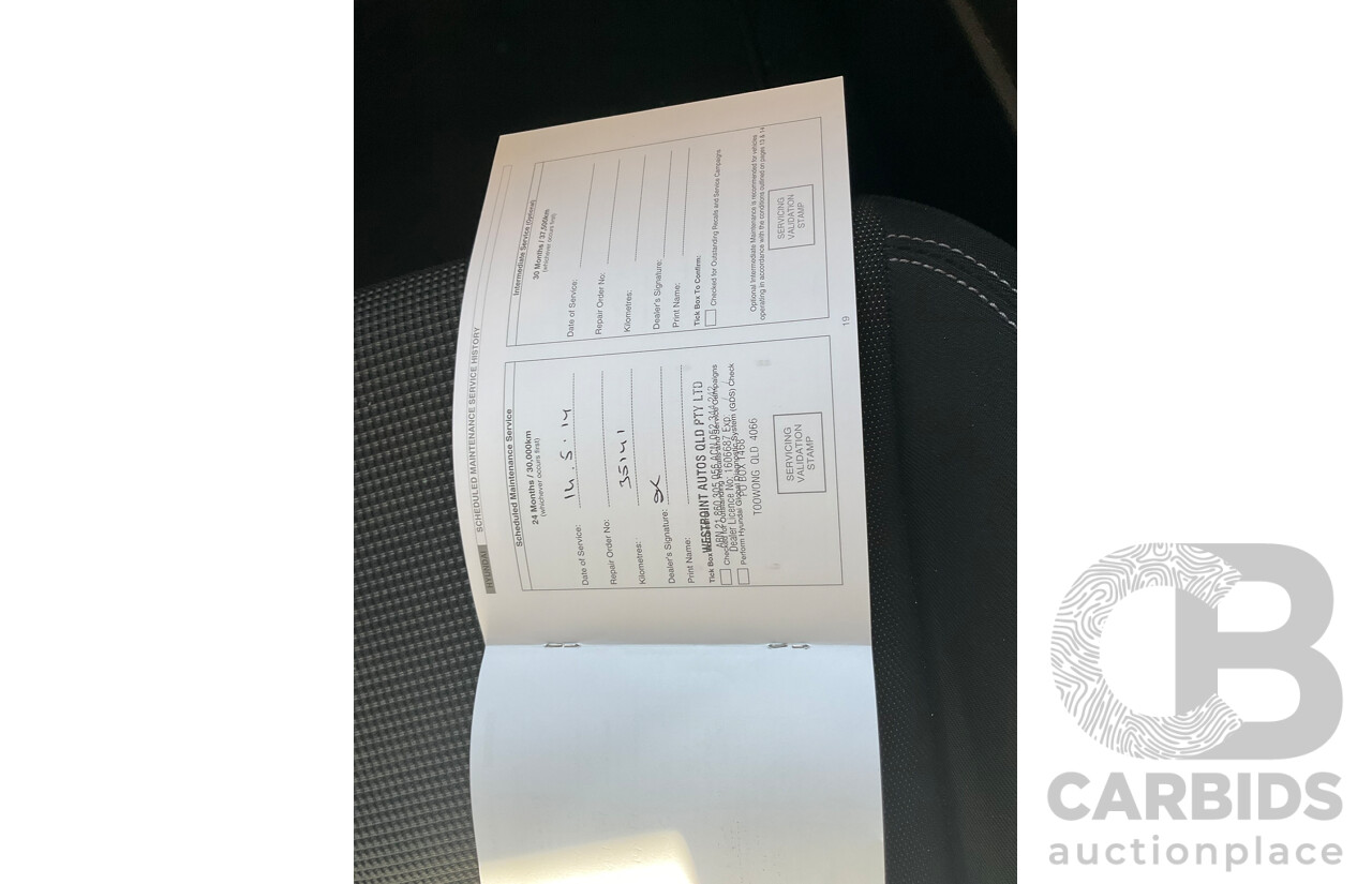 04/2013 Hyundai I30 Active GD 5d Hatchback Red 1.8L