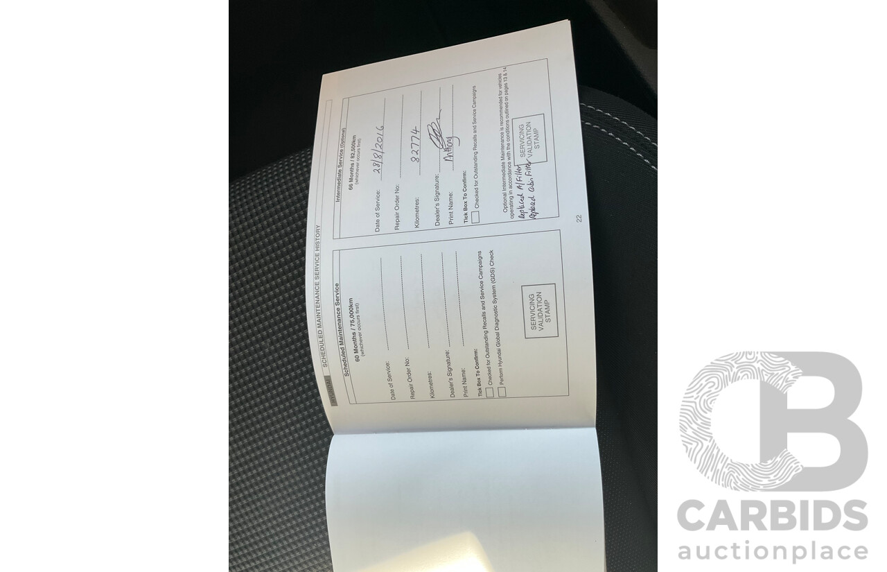 04/2013 Hyundai I30 Active GD 5d Hatchback Red 1.8L