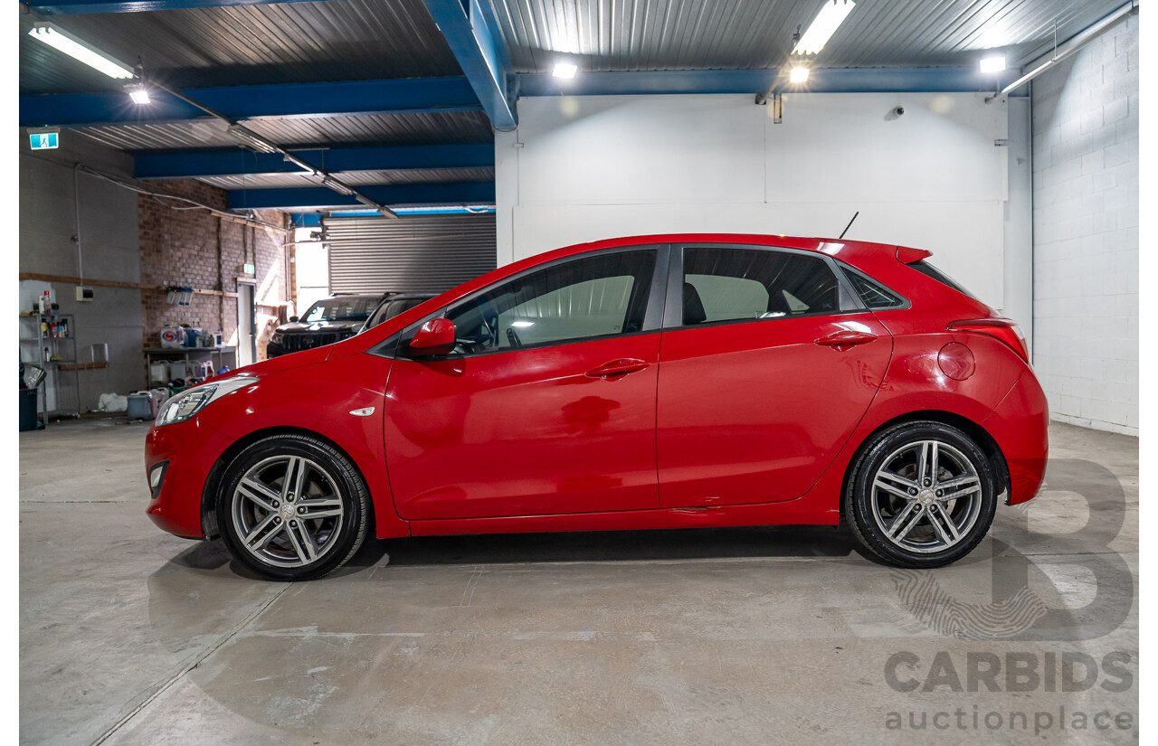 04/2013 Hyundai I30 Active GD 5d Hatchback Red 1.8L