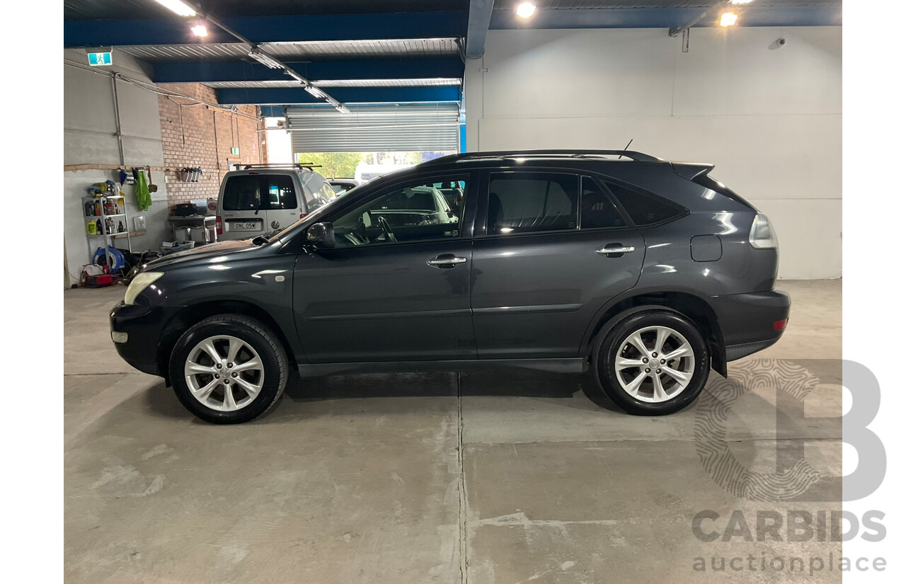09/2008 Lexus Rx350 sports luxury (4WD) GSU35R 07 Upgrade 4d Wagon Black V6 3.5L