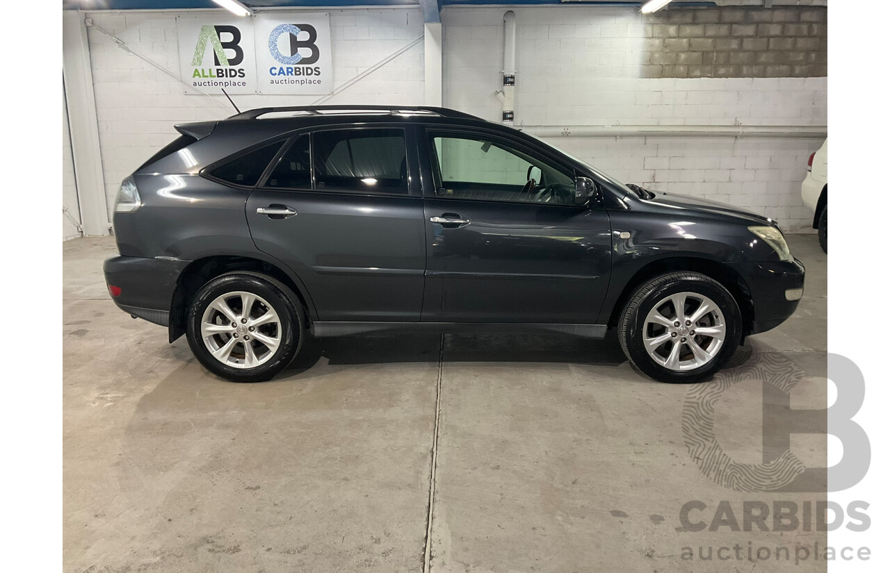 09/2008 Lexus Rx350 sports luxury (4WD) GSU35R 07 Upgrade 4d Wagon Black V6 3.5L