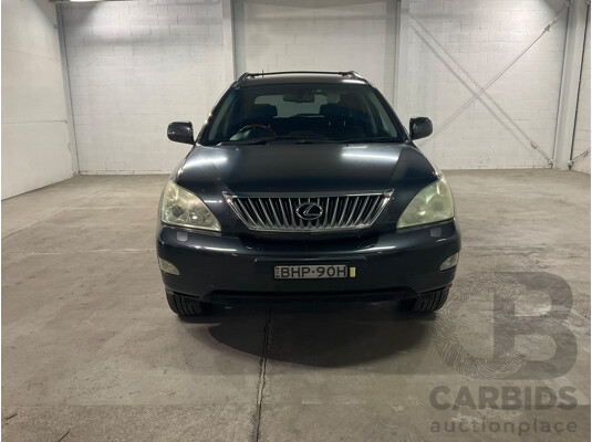 1662656 · 09/2008 Lexus Rx350 sports luxury (4WD) GSU35R 07 Upgrade 4d Wagon Black V6 3.5L