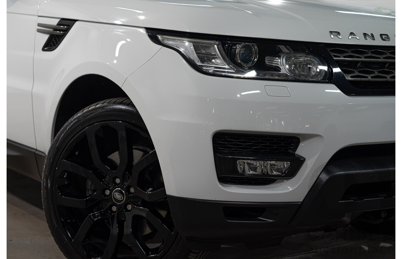 2/2017 Range Rover Sport TDV6 SE AWD LW MY17 4d Wagon Polaris White Diesel Turbo 3.0L