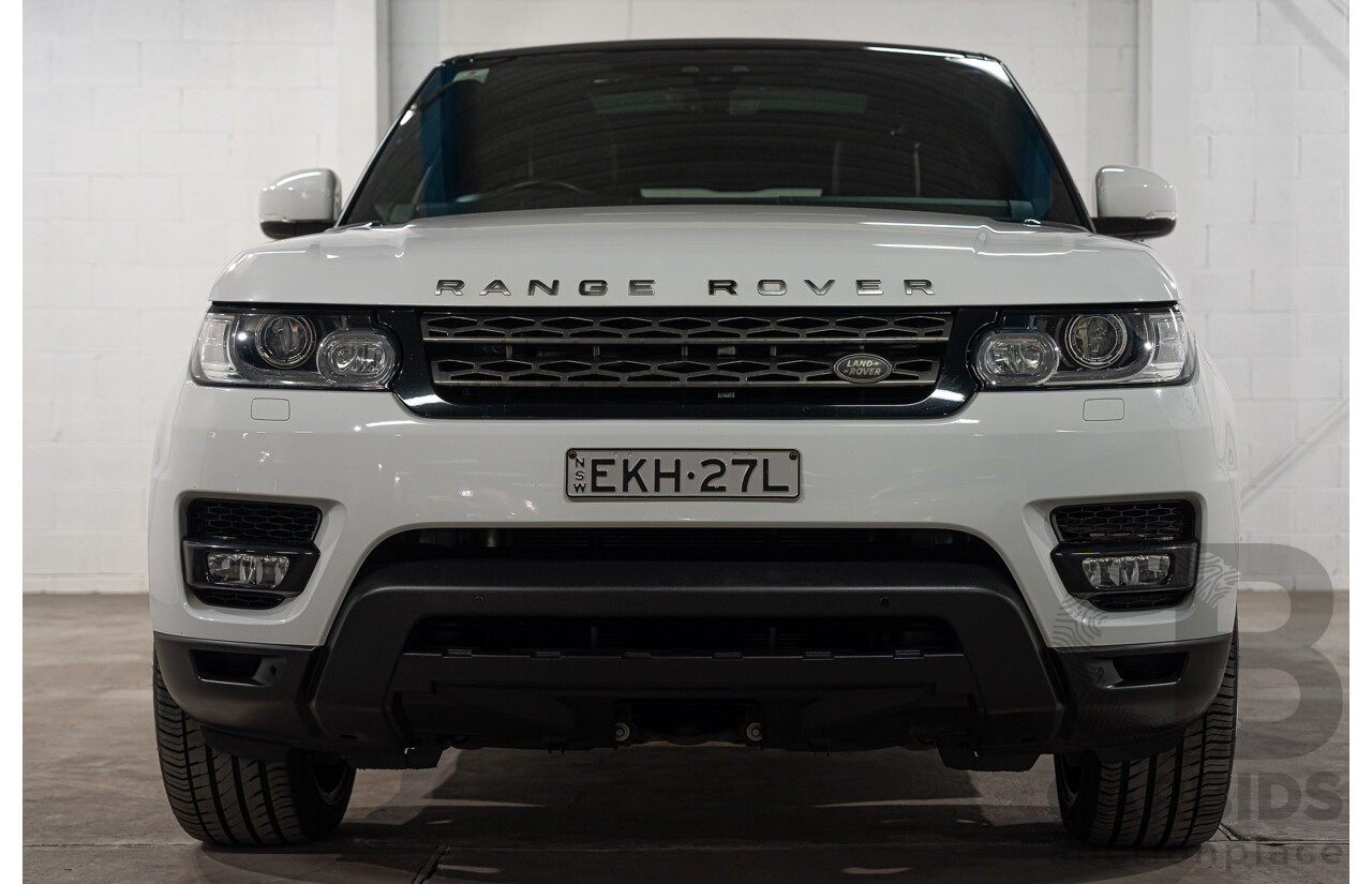 2/2017 Range Rover Sport TDV6 SE AWD LW MY17 4d Wagon Polaris White Diesel Turbo 3.0L