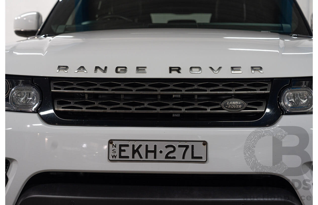2/2017 Range Rover Sport TDV6 SE AWD LW MY17 4d Wagon Polaris White Diesel Turbo 3.0L