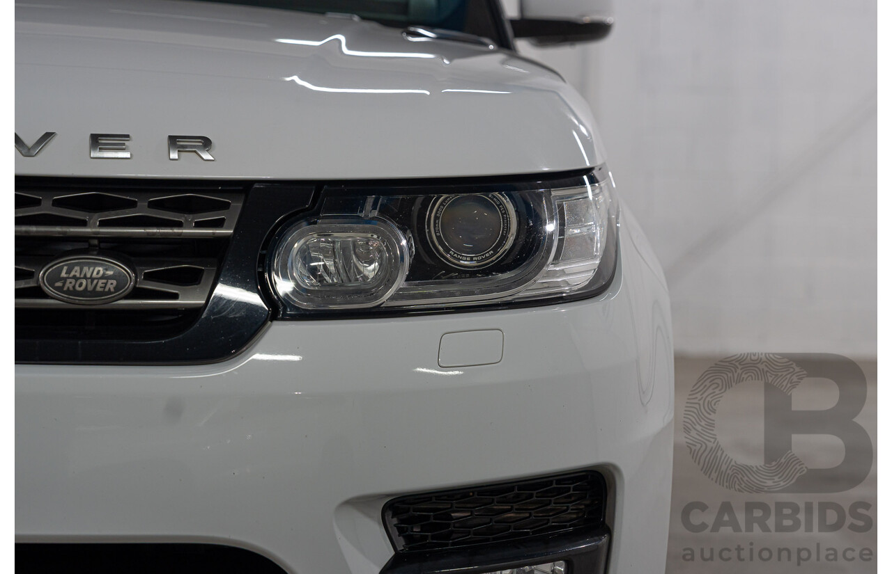 2/2017 Range Rover Sport TDV6 SE AWD LW MY17 4d Wagon Polaris White Diesel Turbo 3.0L