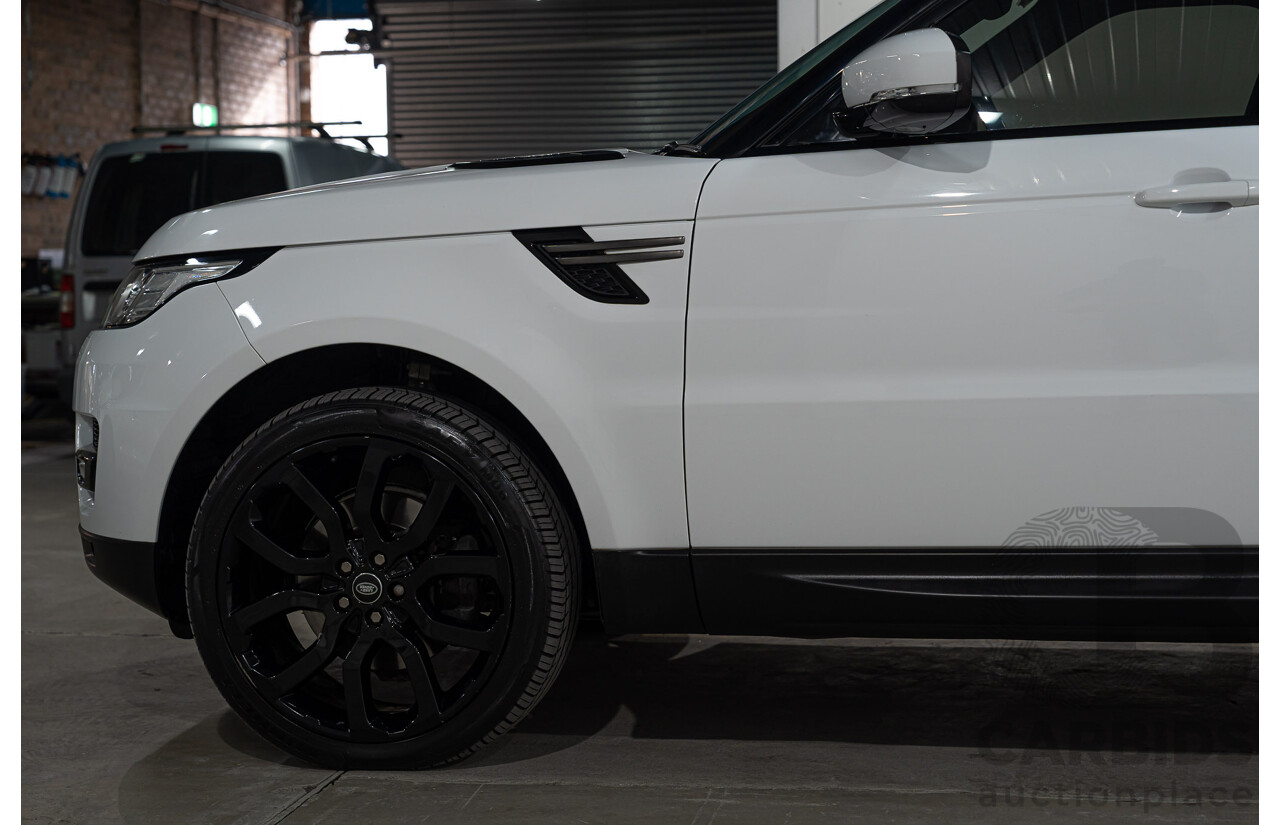 2/2017 Range Rover Sport TDV6 SE AWD LW MY17 4d Wagon Polaris White Diesel Turbo 3.0L