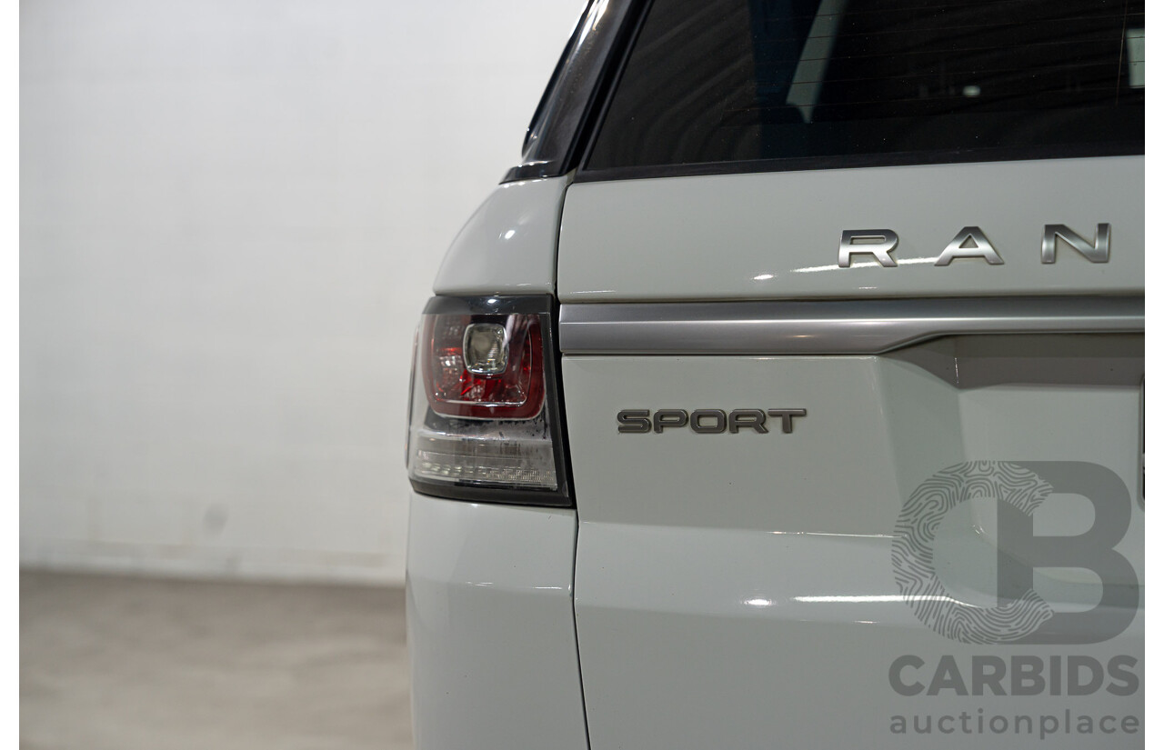 2/2017 Range Rover Sport TDV6 SE AWD LW MY17 4d Wagon Polaris White Diesel Turbo 3.0L