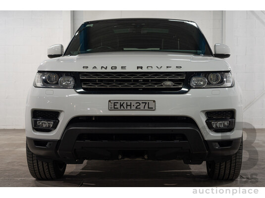 1662437 · 2/2017 Range Rover Sport TDV6 SE AWD LW MY17 4d Wagon Polaris White Diesel Turbo 3.0L