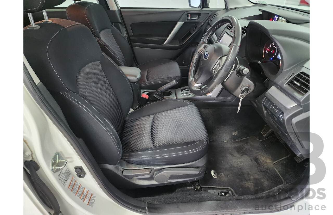02/2014 Subaru Forester 2.5i-L MY13 4d Wagon White 2.5L