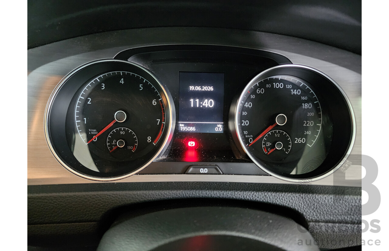 04/2014 Volkswagen Golf 90 TSI Trendline AU 4d Wagon Blue 1.4L