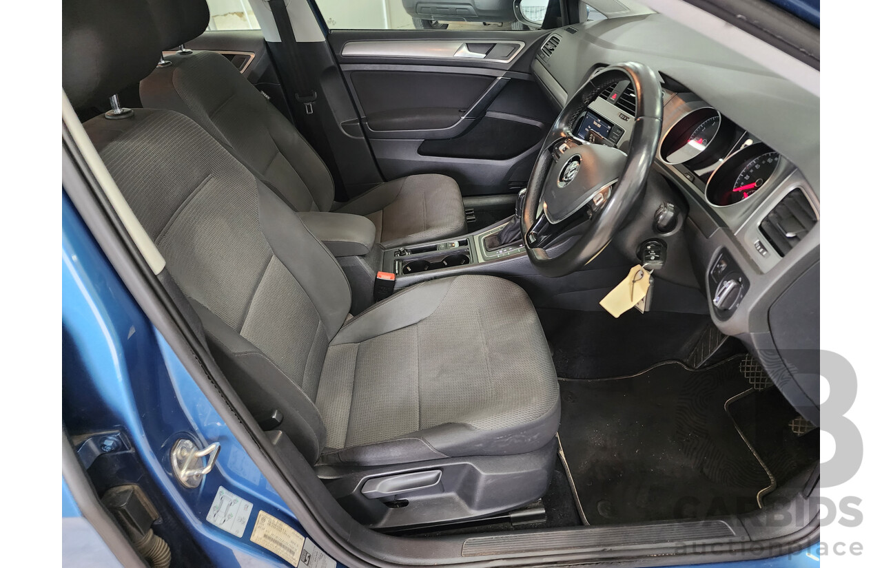04/2014 Volkswagen Golf 90 TSI Trendline AU 4d Wagon Blue 1.4L