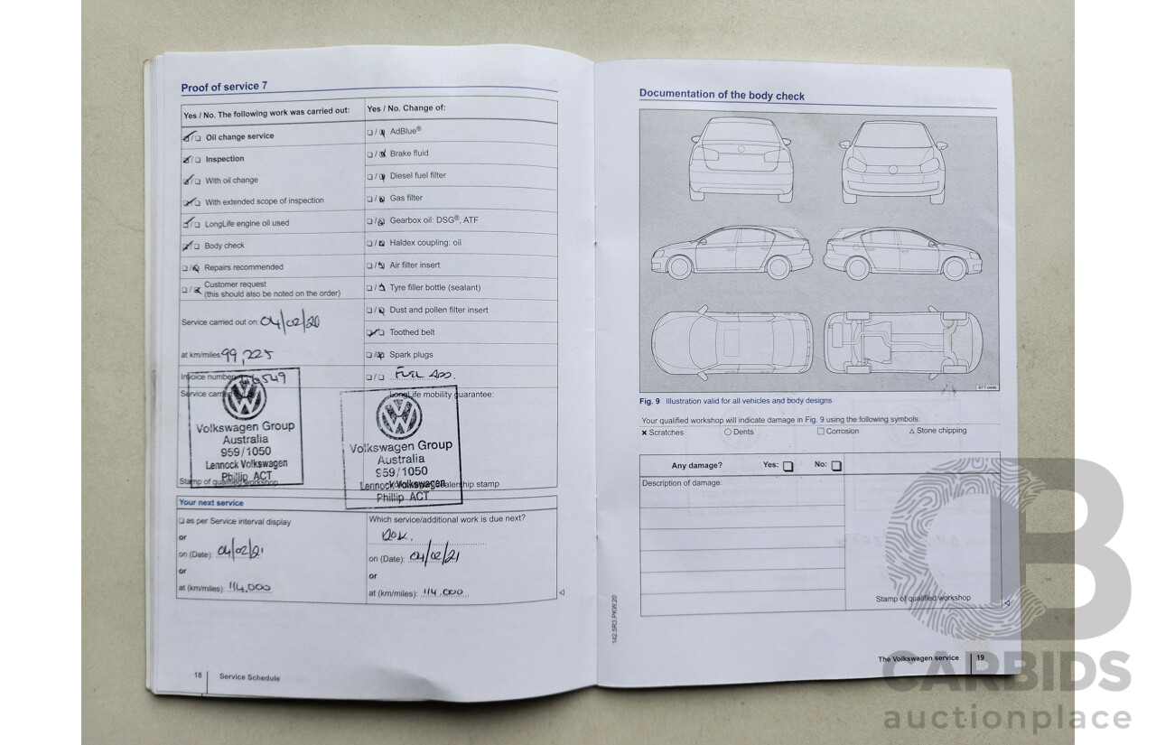 04/2014 Volkswagen Golf 90 TSI Trendline AU 4d Wagon Blue 1.4L