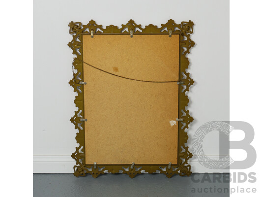 Italian Style Metal Gilt Framed Mirror