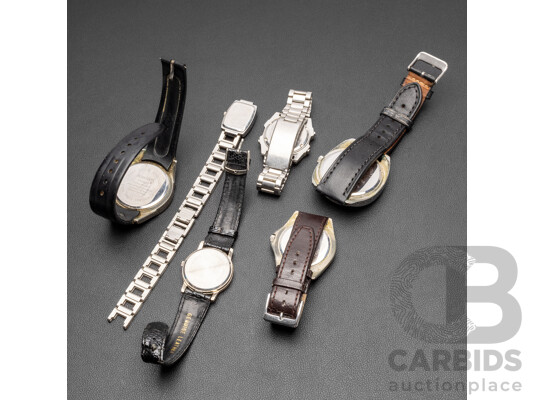 Collection of Watches, Seiko Ascot & Alexander - Lot of 6