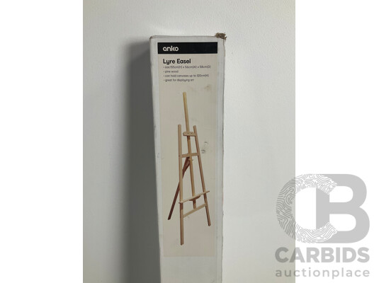 Pine Wood Anko Lyre Easel