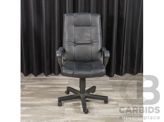 Modern Leather Desk Chair