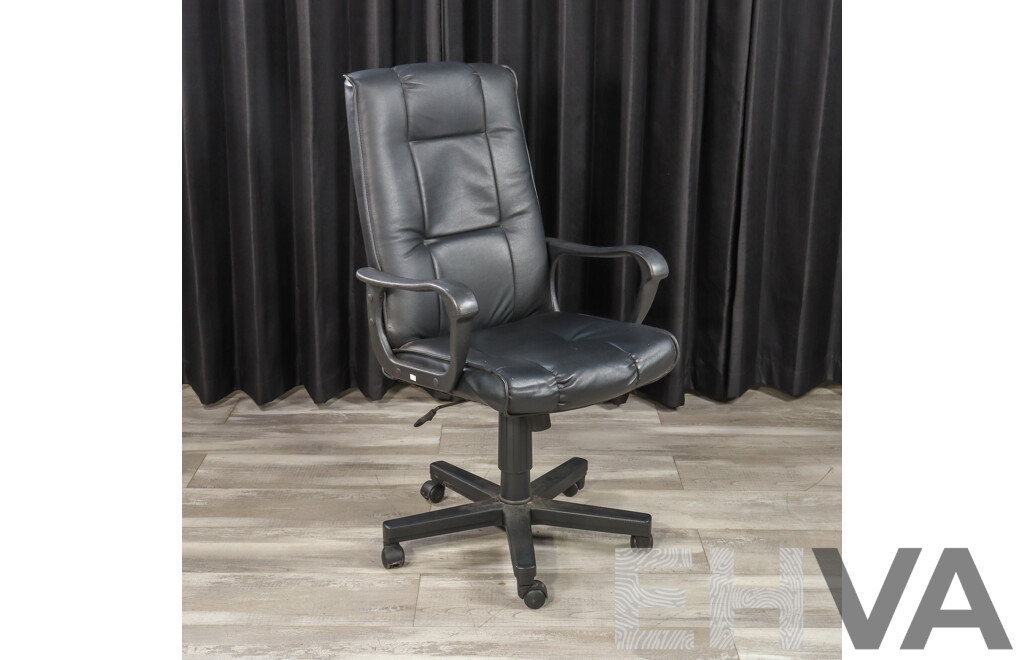 Modern Leather Desk Chair