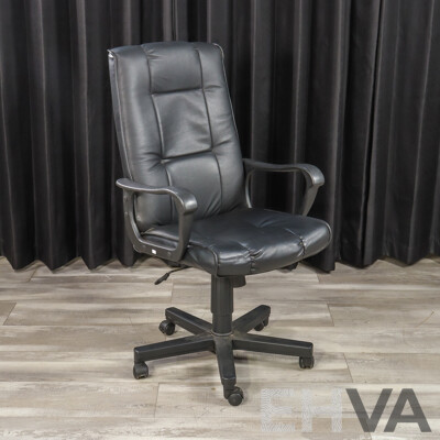 Modern Leather Desk Chair