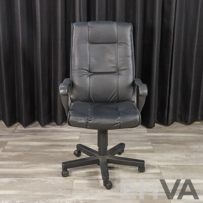 Modern Leather Desk Chair