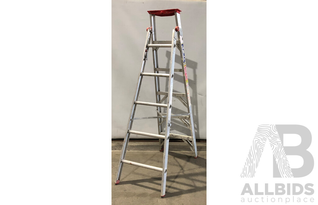 Oldfields Tradesman 1.83 Meter Aluminium Step Ladder