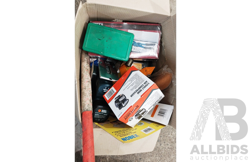Box of Assorted Tools
