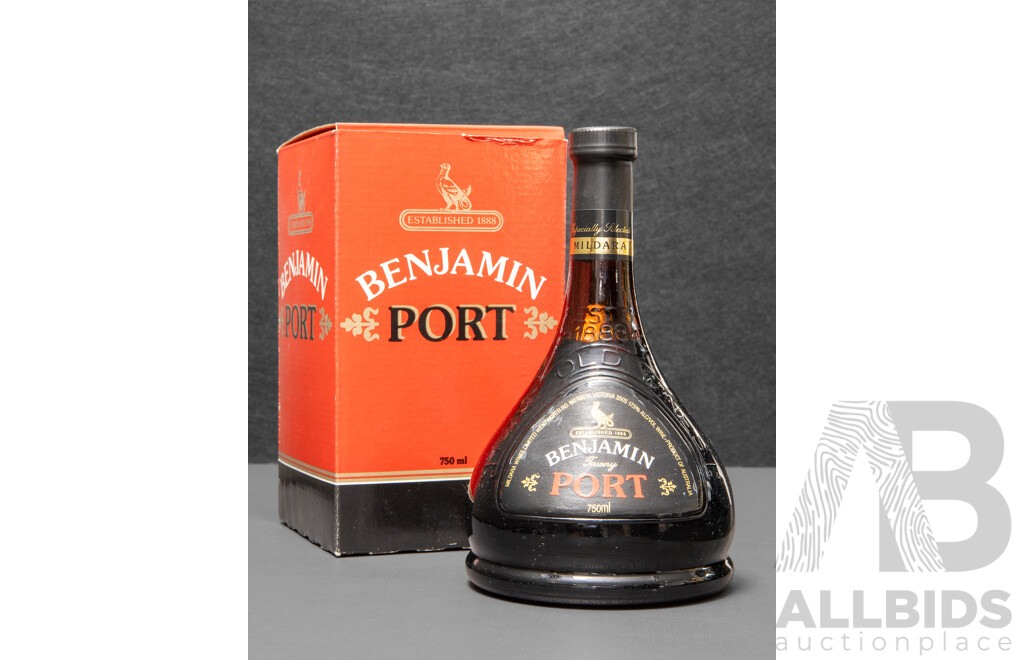 Vintage Mildara Benjamin Tawny Port in Presentation Box