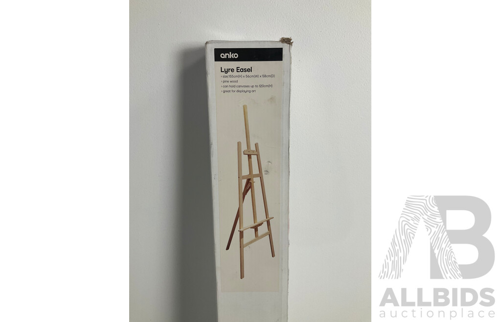 Pine Wood Anko Lyre Easel