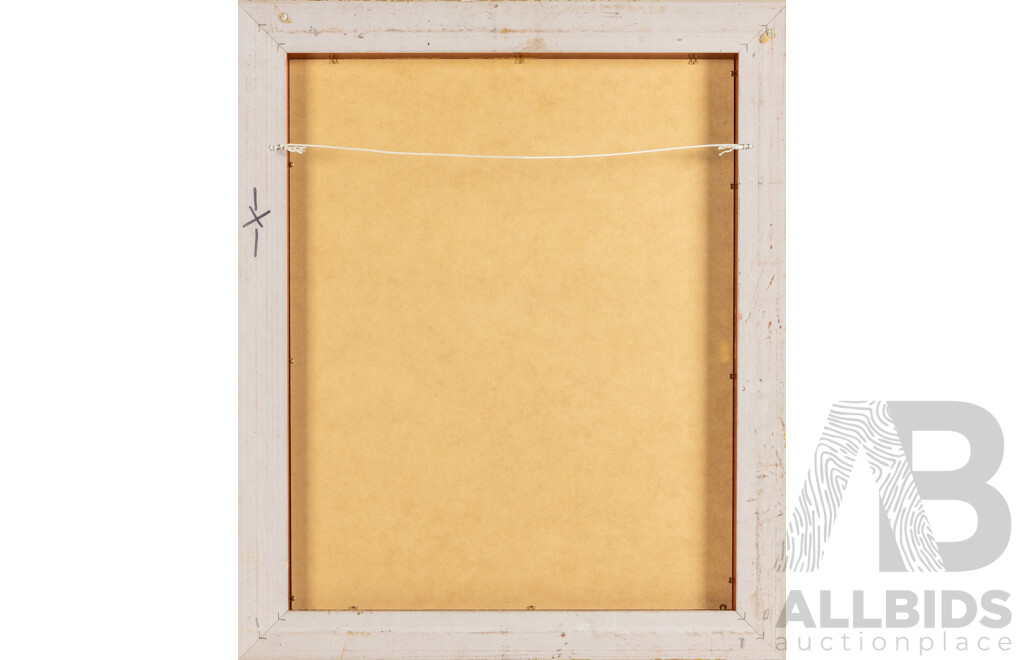 Euripides Kastaris (20th Century, Greek-American, 1960-), Adonis, Reproduction Print After Original with Gold Leaf, 60H x 50W cm (frame)