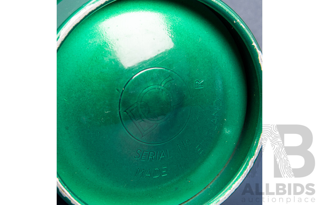 Vintage Apple Green Anodized Soda Siphon