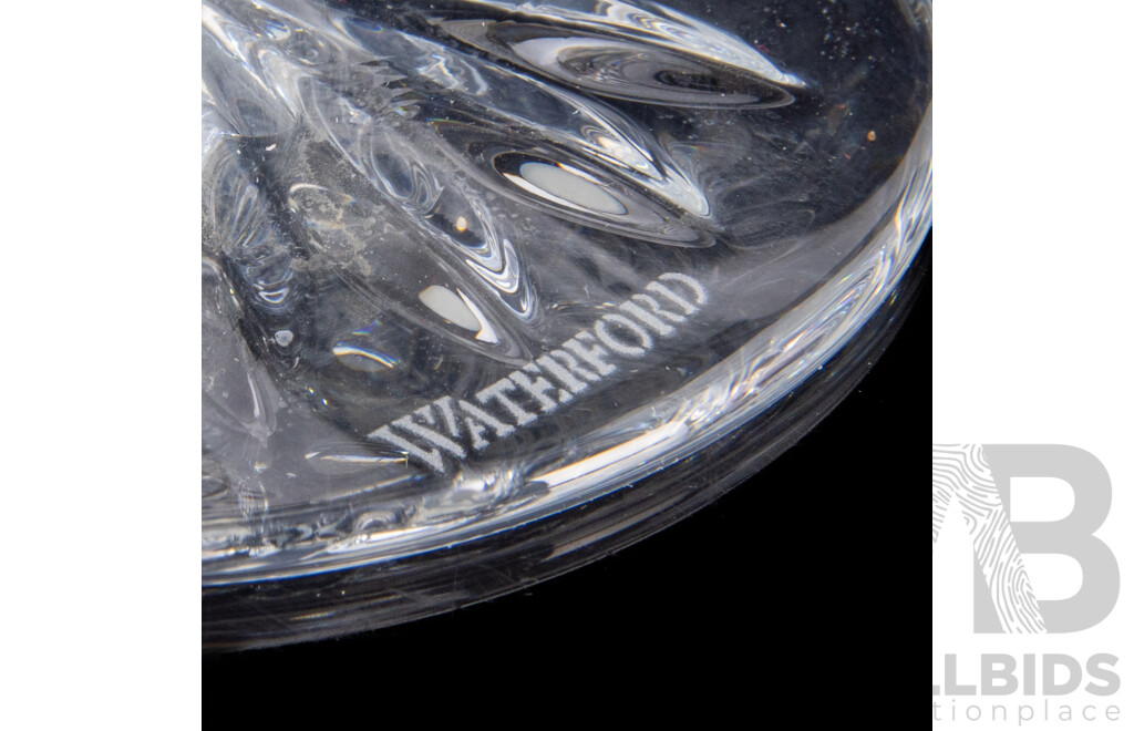 Waterford Crystal the 12 Days of Christmas 'Eight Maids-a-Milking' Boxed Champagne Flute