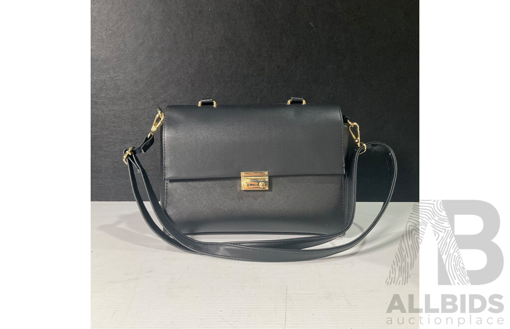 Collection of Six Handbags and Wallet