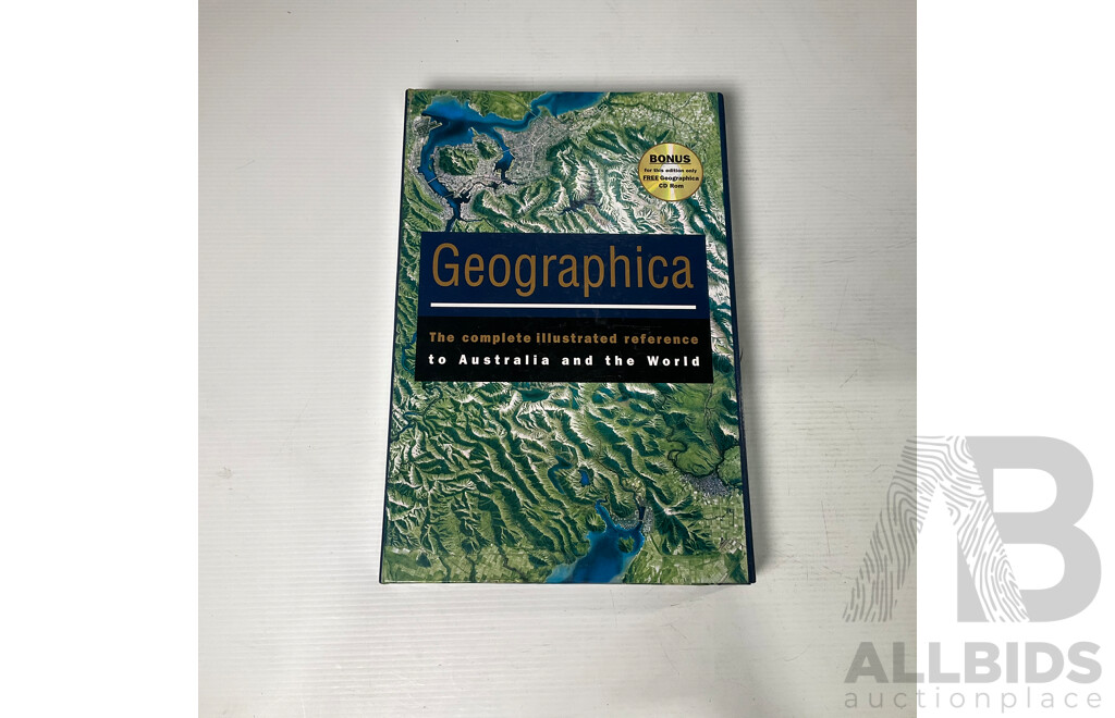 Collection of Seven Geographic Books