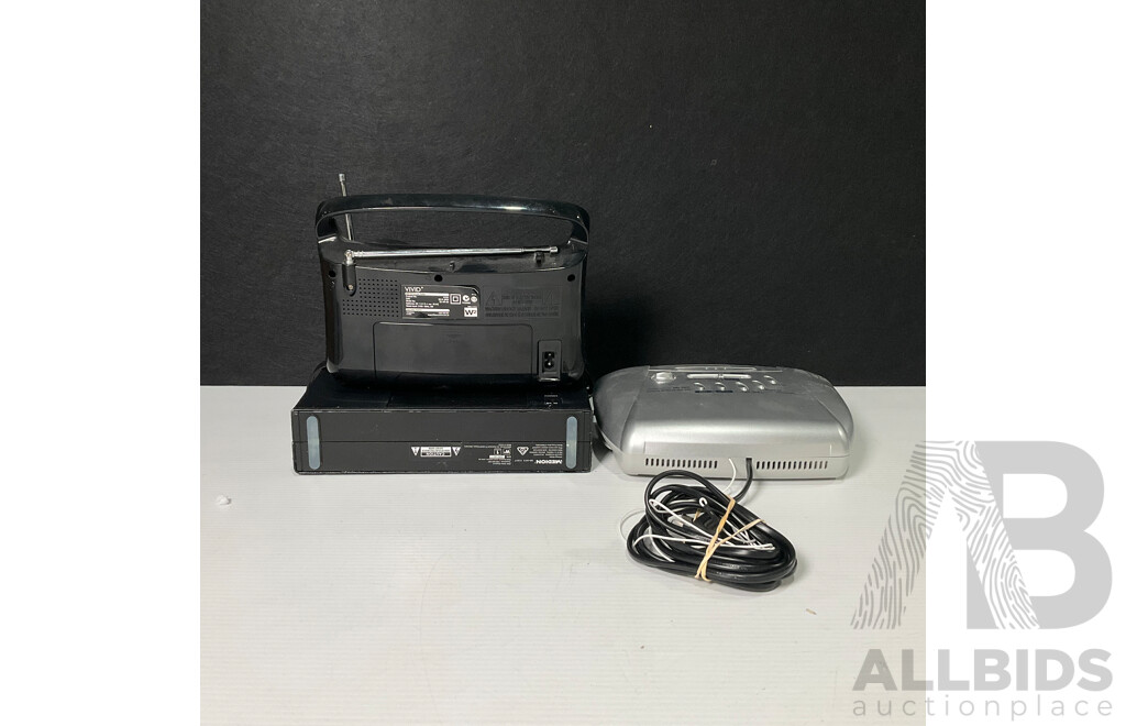 Collection of Three Radios