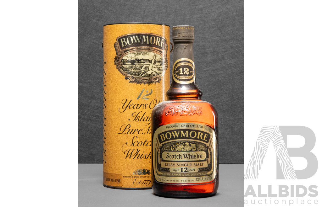 Bowmore Islay Pure Malt Scotch Whisky in Presentation Tube