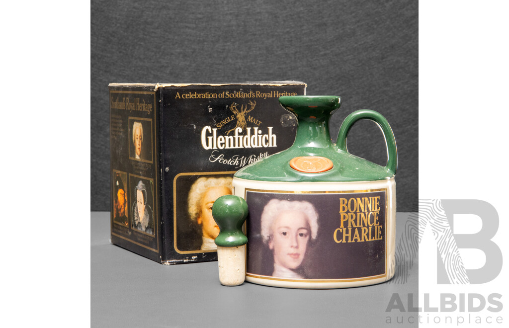 Glenfiddich Bonnie Prince Charlie Scotch Whisky in Presentation Box