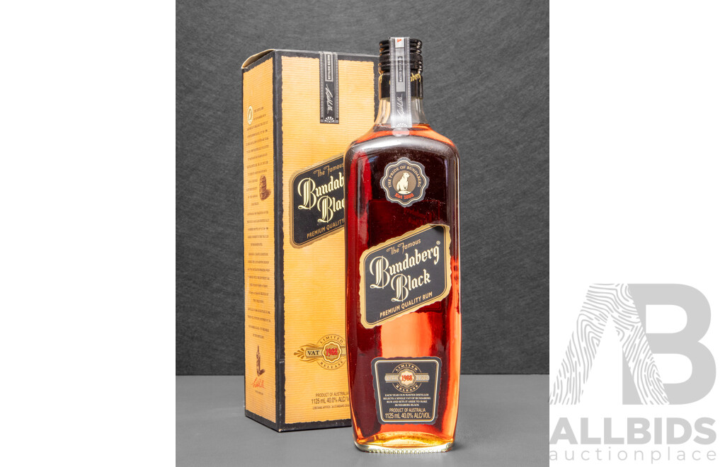 Bundaberg Black Premium Quality Rum in Presentation Box