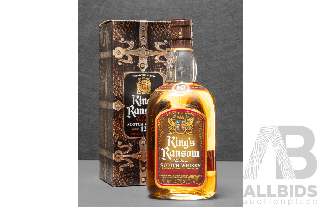 Kings Ransom De Luxe Scotch Whisky in Presentation Box