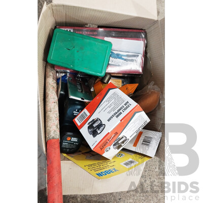 Box of Assorted Tools