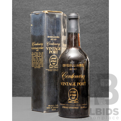 McWilliam's Centenary Vintage Port in Presentation Box